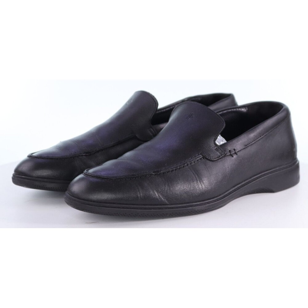 Amberjack The Obsidian $185 Men's Loafers Shoes Size 12 M Leather Black